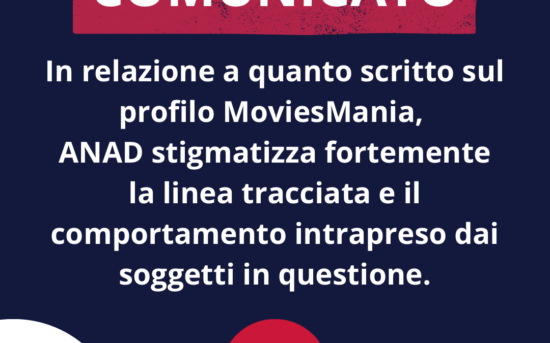 Anad diffida chi va contro il CCNL del Doppiaggio